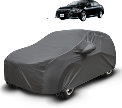 Auto Hub Car Cover For Toyota Camry (With Mirror Pockets)(Grey)