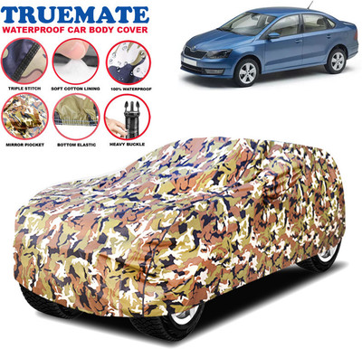 Truemate Car Cover For Skoda Rapid, Rapid 1.5 TDI AT Ambition, Rapid 1.5 TDI AT Ambition Diesel, Rapid 1.5 TDI AT Ambition With Alloy Wheel, Rapid 1.5 TDI AT Style Diesel, Rapid 1.5 TDI AT Style Plus, Rapid 1.5 TDI AT Style Plus Black Package, Rapid 1.5 TDI Active, Rapid 1.5 TDI Active Diesel, Rapid