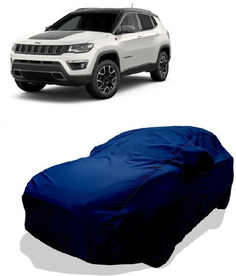 Coxtor Car Cover For Jeep Compass Trailhawk 4x4 Diesel (With Mirror Pockets)(Green)