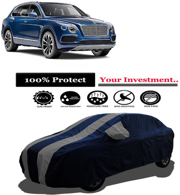 Amexride Car Cover For Bentley Bentayga V8 (With Mirror Pockets)(Grey)