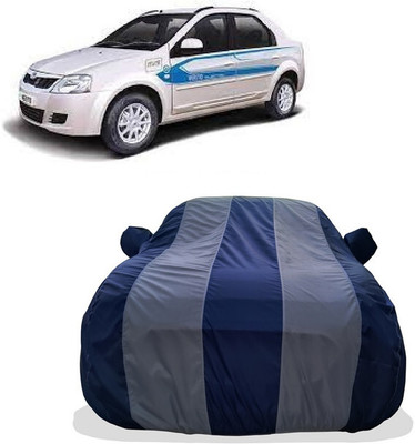 Tricway Car Cover For Mahindra E Verito D2 (With Mirror Pockets)(Multicolor)