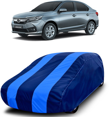MoTRoX Car Cover For Honda Amaze (Without Mirror Pockets)(Blue, Blue)
