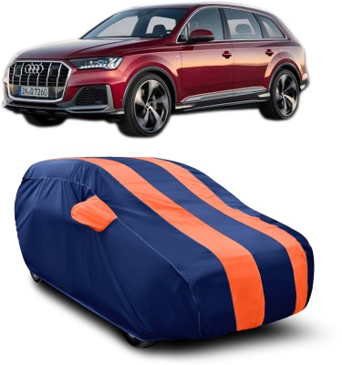 Drench Car Cover For Audi Q7 (With Mirror Pockets)(Orange)