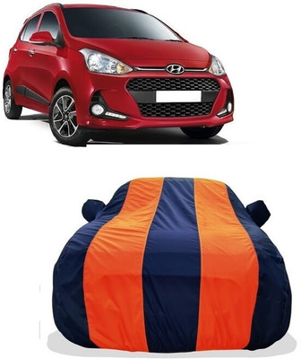 Tricway Car Cover For Hyundai i10 1.2L (With Mirror Pockets)(Orange)
