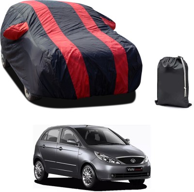 CODOKI Car Cover For Tata Indica Vista (With Mirror Pockets)(Red, For 2019, 2020, 2021, 2022, 2023 Models)