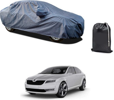 CODOKI Car Cover For Skoda Laura (With Mirror Pockets)(Grey, For 2019, 2020, 2021, 2022, 2023 Models)