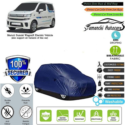 Tamanchi Autocare Car Cover For Maruti Suzuki WagonR Electric Vehicle(Blue)