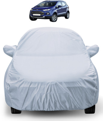 Auto Hub Car Cover For Ford Ecosport (With Mirror Pockets)(Silver)