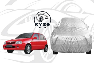 KYZO Car Cover For Maruti Suzuki Zen (With Mirror Pockets)(Silver)