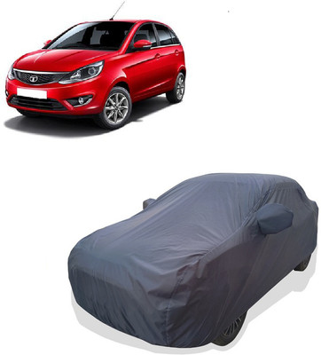 Tricway Car Cover For Tata Bolt Quadrajet XM (With Mirror Pockets)(Grey)