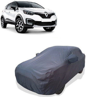 Tricway Car Cover For Renault Captur 1.5 Diesel Platine (With Mirror Pockets)(Grey)
