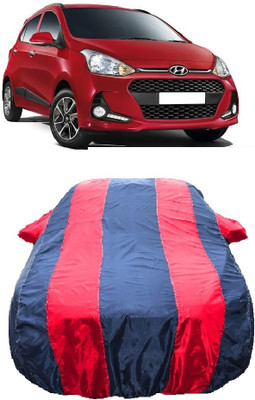Wegather Car Cover For Hyundai i10 1.2L (With Mirror Pockets)(Red)