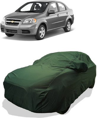 Coxtor Car Cover For Chevrolet Aveo 1.4 LS (With Mirror Pockets)(Gold)