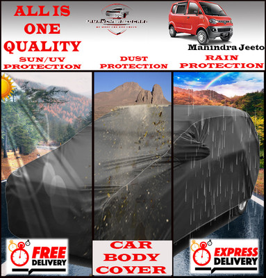 Tamanchi Autocare Car Cover For Mahindra Jeeto(Grey)