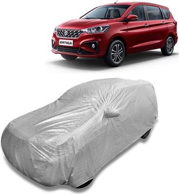 Kingsway Car Cover For Maruti Suzuki Ertiga (With Mirror Pockets)(Silver, For 2022, 2023, 2024 Models)