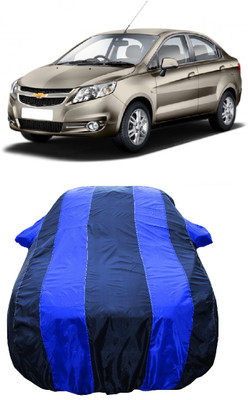 Wegather Car Cover For Chevrolet Sail (With Mirror Pockets)(Blue)