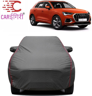 Carigiri Car Cover For Audi Q3 (With Mirror Pockets)(Grey)
