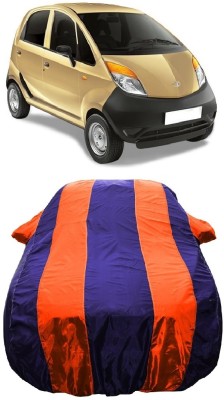 Wegather Car Cover For Tata Nano XE (With Mirror Pockets)(Orange)