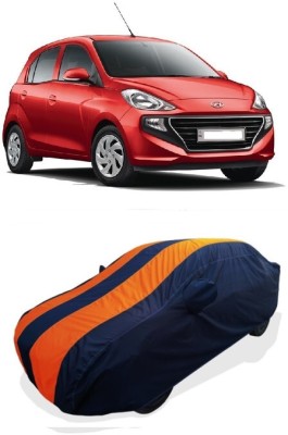 Coxtor Car Cover For Hyundai Santro Embera (With Mirror Pockets)(Orange)