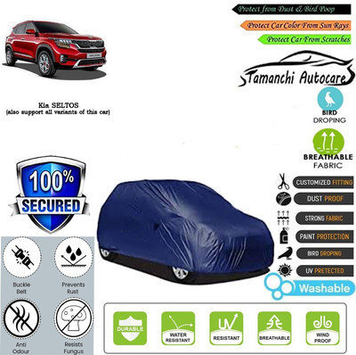 Tamanchi Autocare Car Cover For Kia SELTOS(Blue)