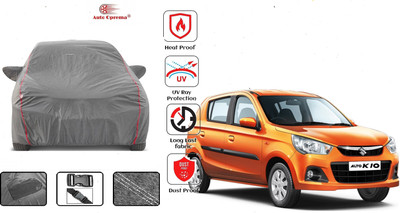 Auto Oprema Car Cover For Maruti Suzuki Alto K10 (With Mirror Pockets)(Grey)