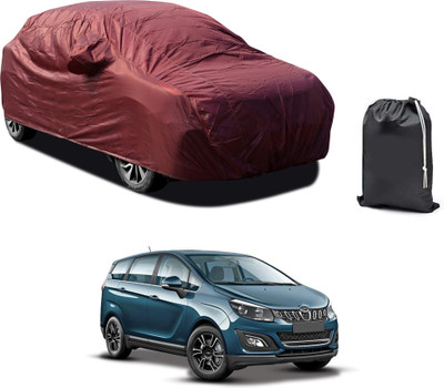 PAGORA Car Cover For Mahindra Marazzo (With Mirror Pockets)(Maroon)