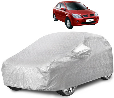 Caronix Car Cover For Ford Ikon (With Mirror Pockets)(Silver)