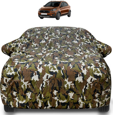 MOCKHE Car Cover For Ford Freestyle (With Mirror Pockets)(Brown)