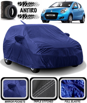 ANTIRO Car Cover For Maruti Suzuki A-Star (With Mirror Pockets)(Multicolor)