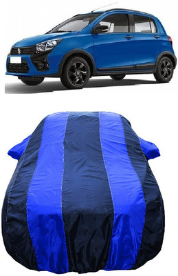 Wegather Car Cover For Maruti Suzuki Celerio X AMT VXI Petrol (With Mirror Pockets)(Blue)
