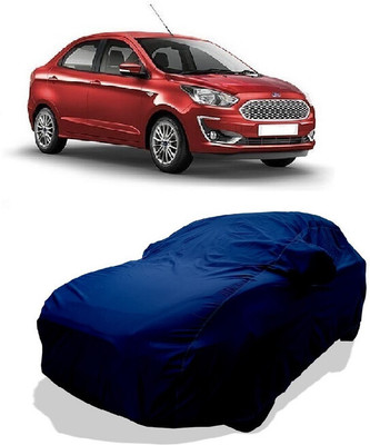 Coxtor Car Cover For Ford Aspire (With Mirror Pockets)(Green)