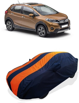 Coxtor Car Cover For Honda WRV i-VTEC S (With Mirror Pockets)(Orange)