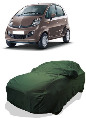 Coxtor Car Cover For Tata Nano XTA (With Mirror Pockets)(Green)
