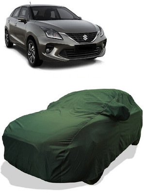 Coxtor Car Cover For Maruti Suzuki Baleno Alpha CVT Petrol (With Mirror Pockets)(Gold)