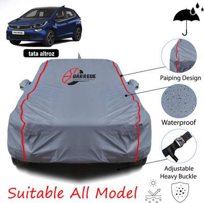 GARREGE Car Cover For Tata Altroz (With Mirror Pockets)(Grey, For 2020, 2021, 2022, 2023, 2024, 2025 Models)