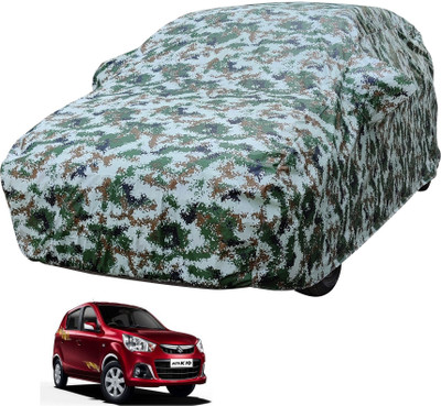 MOCKHE Car Cover For Maruti Suzuki Alto K10 (With Mirror Pockets)(Multicolor)