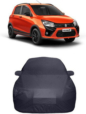 HDSERVICES Car Cover For Maruti Suzuki Celerio (With Mirror Pockets)(Grey)