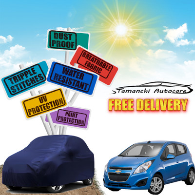 Tamanchi Autocare Car Cover For Chevrolet Spark(Blue)