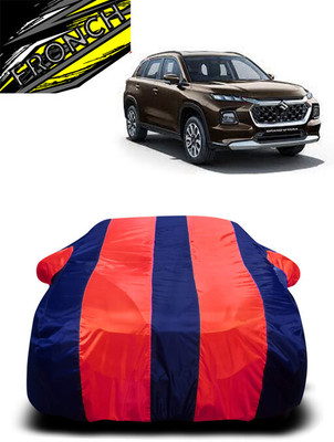 FRONCH Car Cover For Maruti Suzuki Grand Vitara (With Mirror Pockets)(Red, Blue)