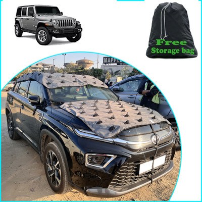 autouniko Car Cover For Jeep Wrangler (Without Mirror Pockets)(Grey)