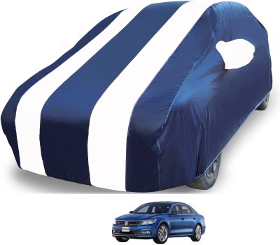 MOCKHE Car Cover For Volkswagen Passat (With Mirror Pockets)(White)