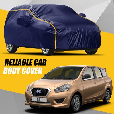 AUCTIMO Car Cover For Datsun Go+ (With Mirror Pockets)(Multicolor)