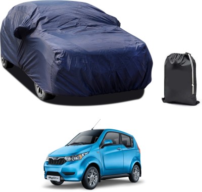 PAGORA Car Cover For Mahindra e2o (With Mirror Pockets)(Blue)