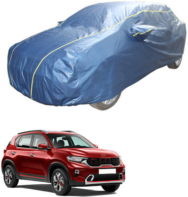 SS FOR YOUR SMART NEEDS Car Cover For Kia Sonet (With Mirror Pockets)(Blue, For 2020 Models)