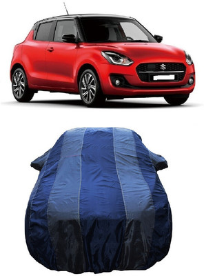 Wegather Car Cover For Maruti Suzuki Swift AMT VXI Petrol (With Mirror Pockets)(Grey)