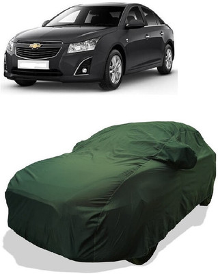 Coxtor Car Cover For Chevrolet Cruze (With Mirror Pockets)(Green)