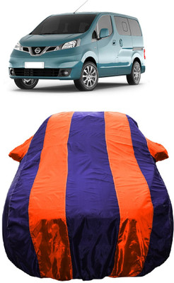 Wegather Car Cover For Nissan Evalia XL Option (With Mirror Pockets)(Orange)