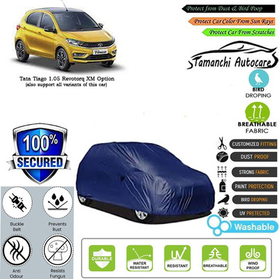 Tamanchi Autocare Car Cover For Tata Tiago 1.05 Revotorq XM Option(Blue)