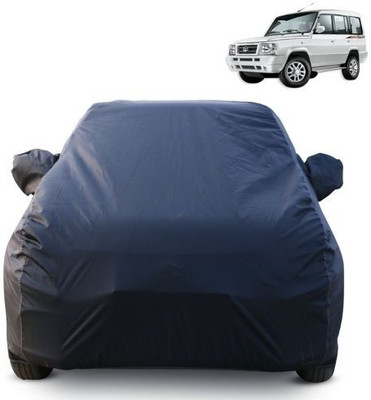 BOTAUTO Car Cover For Tata Sumo Gold (With Mirror Pockets)(Blue)
