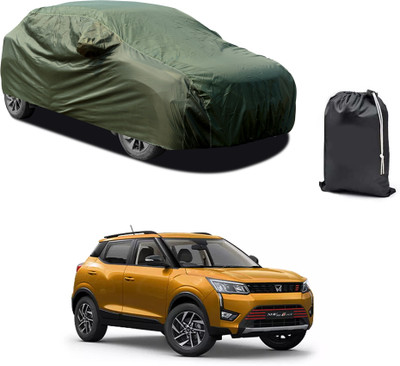 PAGORA Car Cover For Mahindra XUV300 W4 Petrol (With Mirror Pockets)(Green)